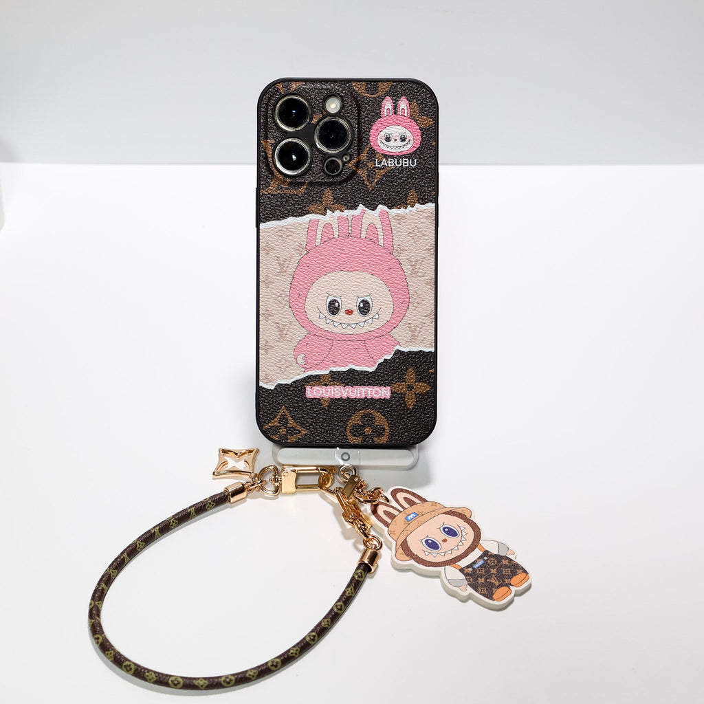 Luxury Iphone Case Labubu Style For 13-16 Pro Max Series