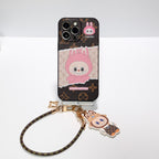 Luxury Iphone Case Labubu Style For 13-16 Pro Max Series