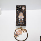 Luxury Iphone Case Labubu Style For 13-16 Pro Max Series