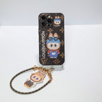 Luxury Iphone Case Labubu Style For 13-16 Pro Max Series