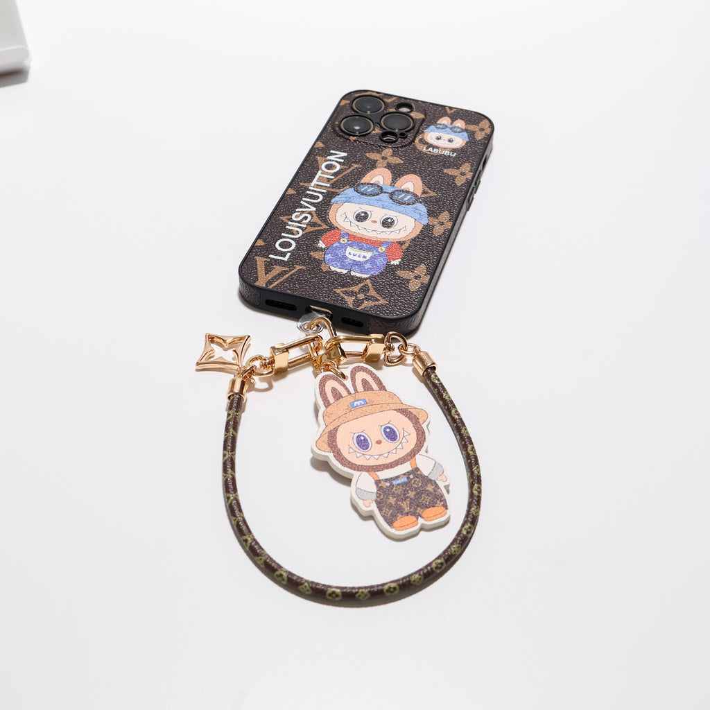 Luxury Iphone Case Labubu Style For 13-16 Pro Max Series