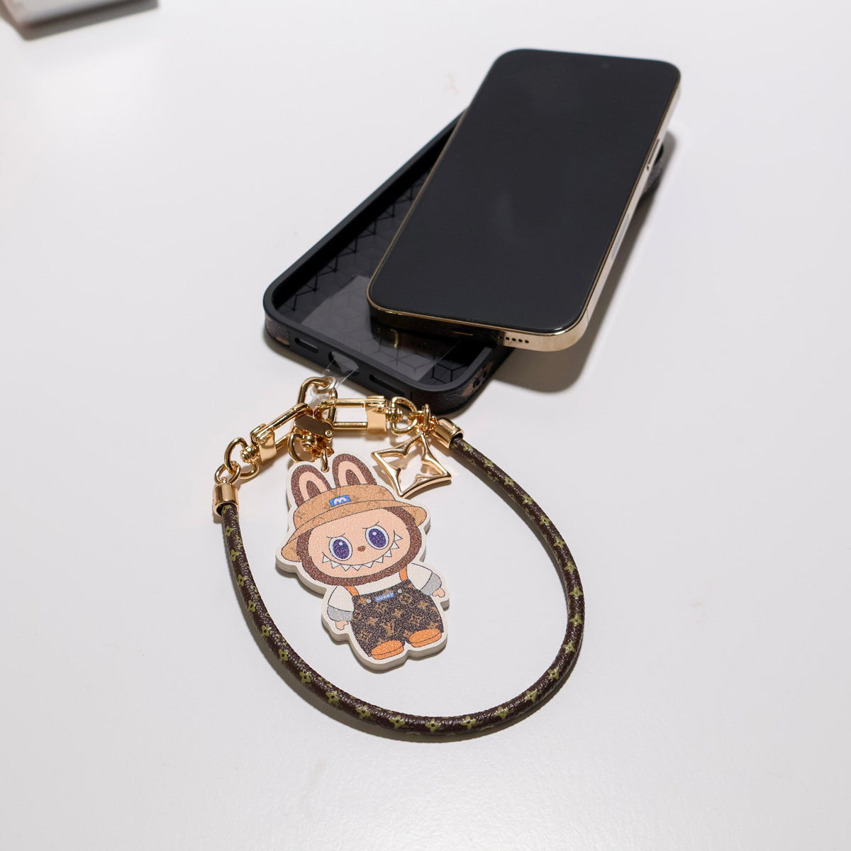 Luxury Iphone Case Labubu Style For 13-16 Pro Max Series