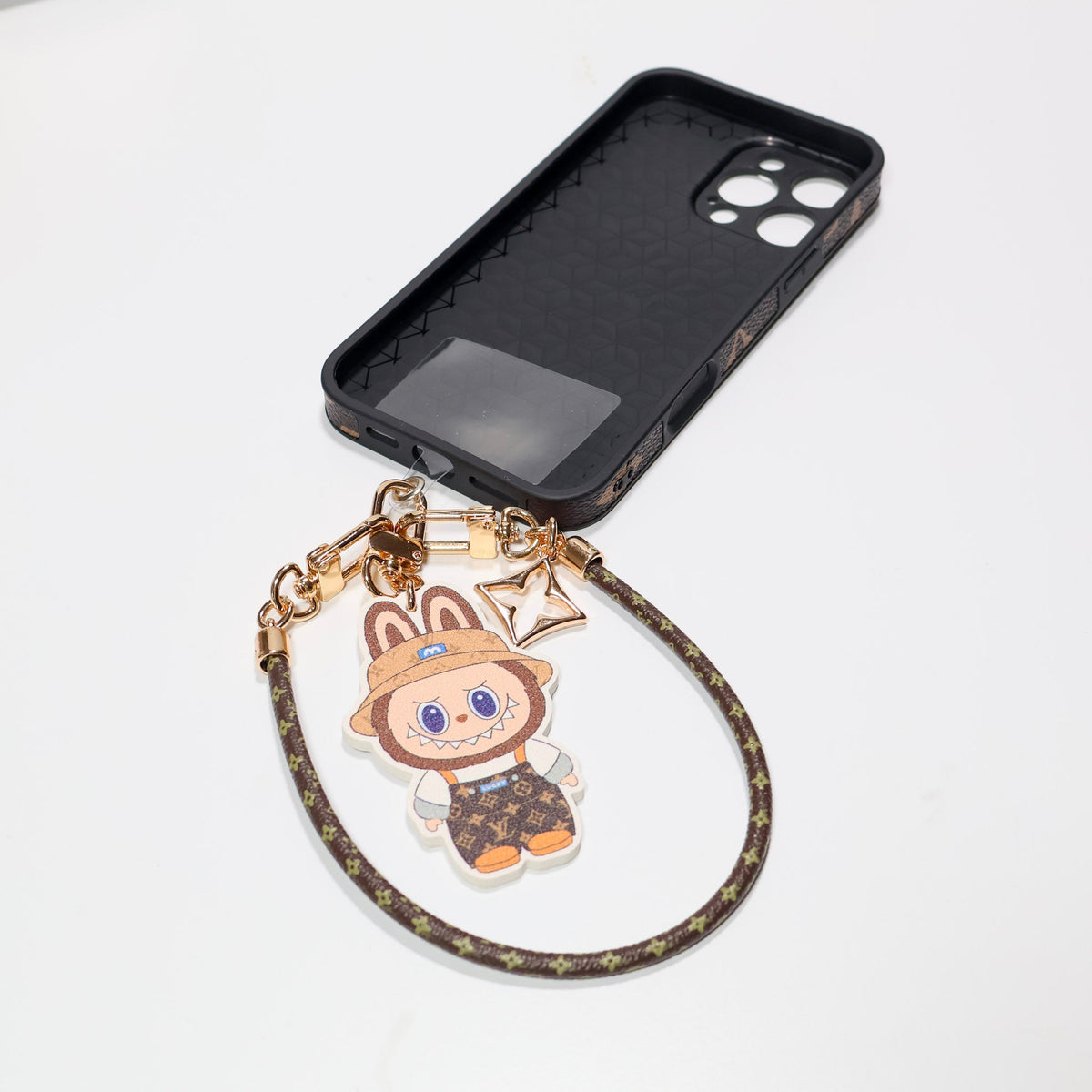 Luxury Iphone Case Labubu Style For 13-16 Pro Max Series