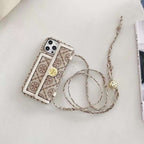 Tory Burch Cell Phone Case Leather Case For Iphone12 13 14 15 16 Pro Max
