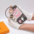 Luxury Iphone Case Labubu Style For 13-16 Pro Max Series