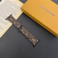 Louis V Apple Watch Bands Brown Monogram