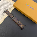 Louis V Apple Watch Bands Brown Monogram