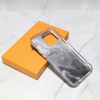Lv Black Iphone Case Golden Monogram