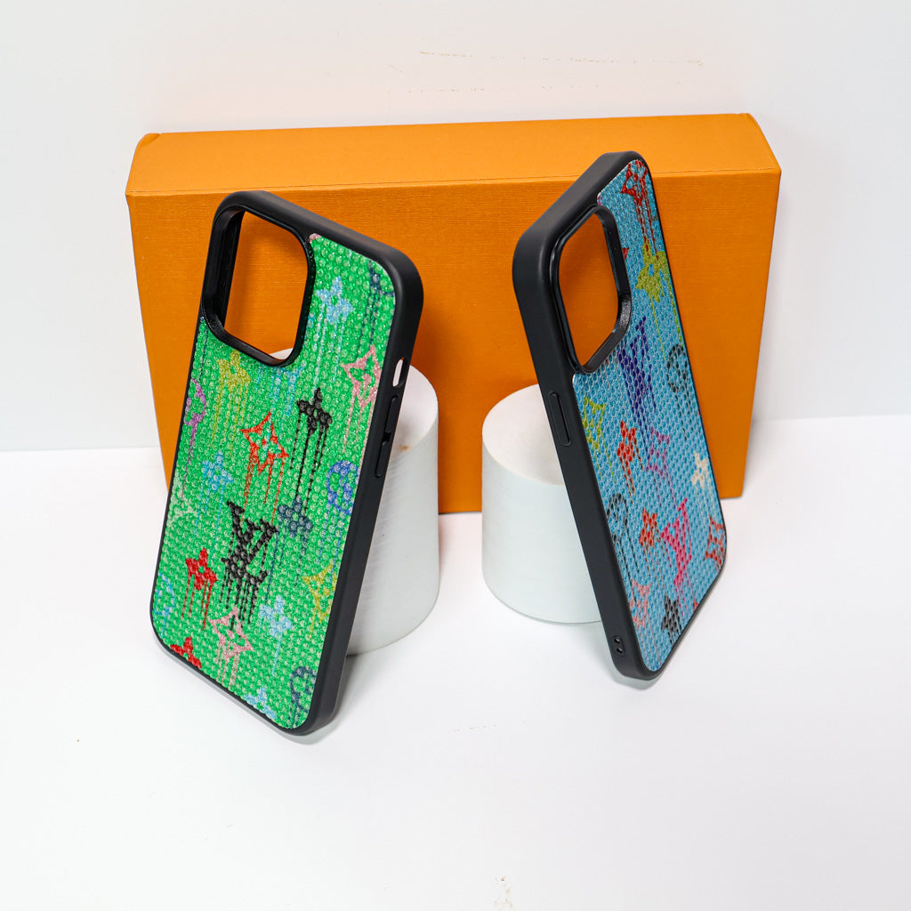 Blurry Design Lv Phone Case For Iphone 12 – 16 Pro Max Plus