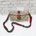 Coated Canvas Gg Crossbody Wallet Case Iphone 17/ Pro / Pro Max / Air