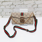 Coated Canvas Gg Crossbody Wallet Case Iphone 17/ Pro / Pro Max / Air