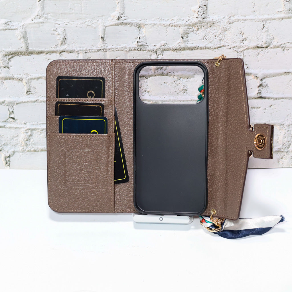 Coated Canvas Gg Crossbody Wallet Case Iphone 17/ Pro / Pro Max / Air