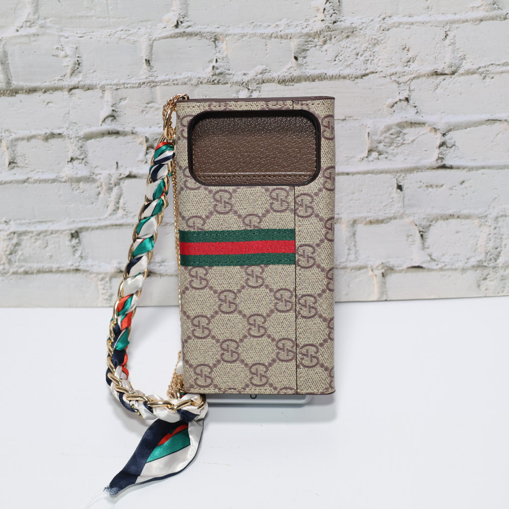 Coated Canvas Gg Crossbody Wallet Case Iphone 17/ Pro / Pro Max / Air
