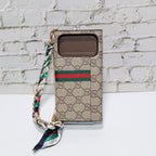 Coated Canvas Gg Crossbody Wallet Case Iphone 17/ Pro / Pro Max / Air