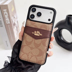 Card Holder Coach Iphone Case For 17 Series