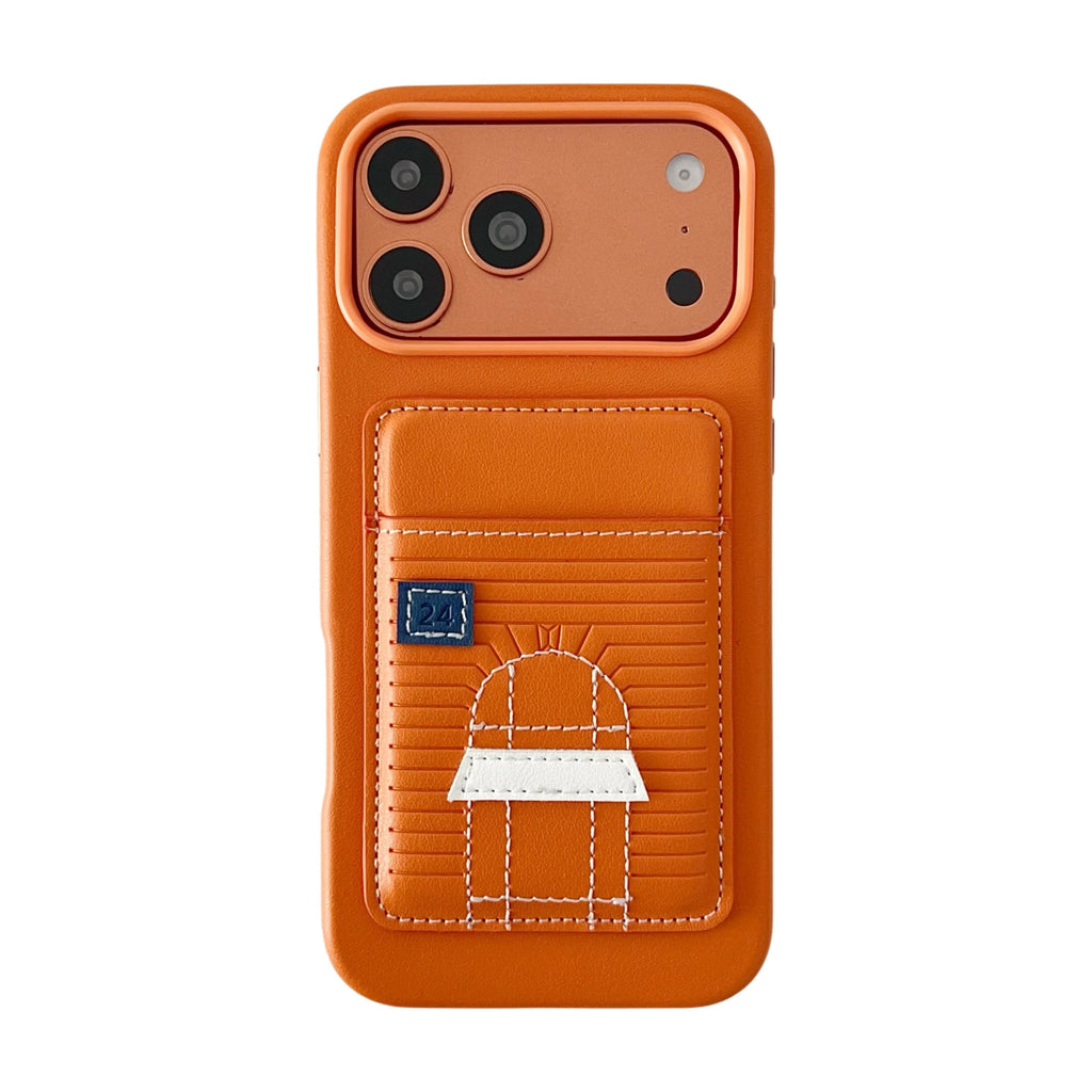 Card Holder Hermes Iphone Case 13-17 / Pro / Pro Max