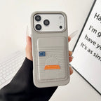 Card Holder Hermes Iphone Case 13-17 / Pro / Pro Max