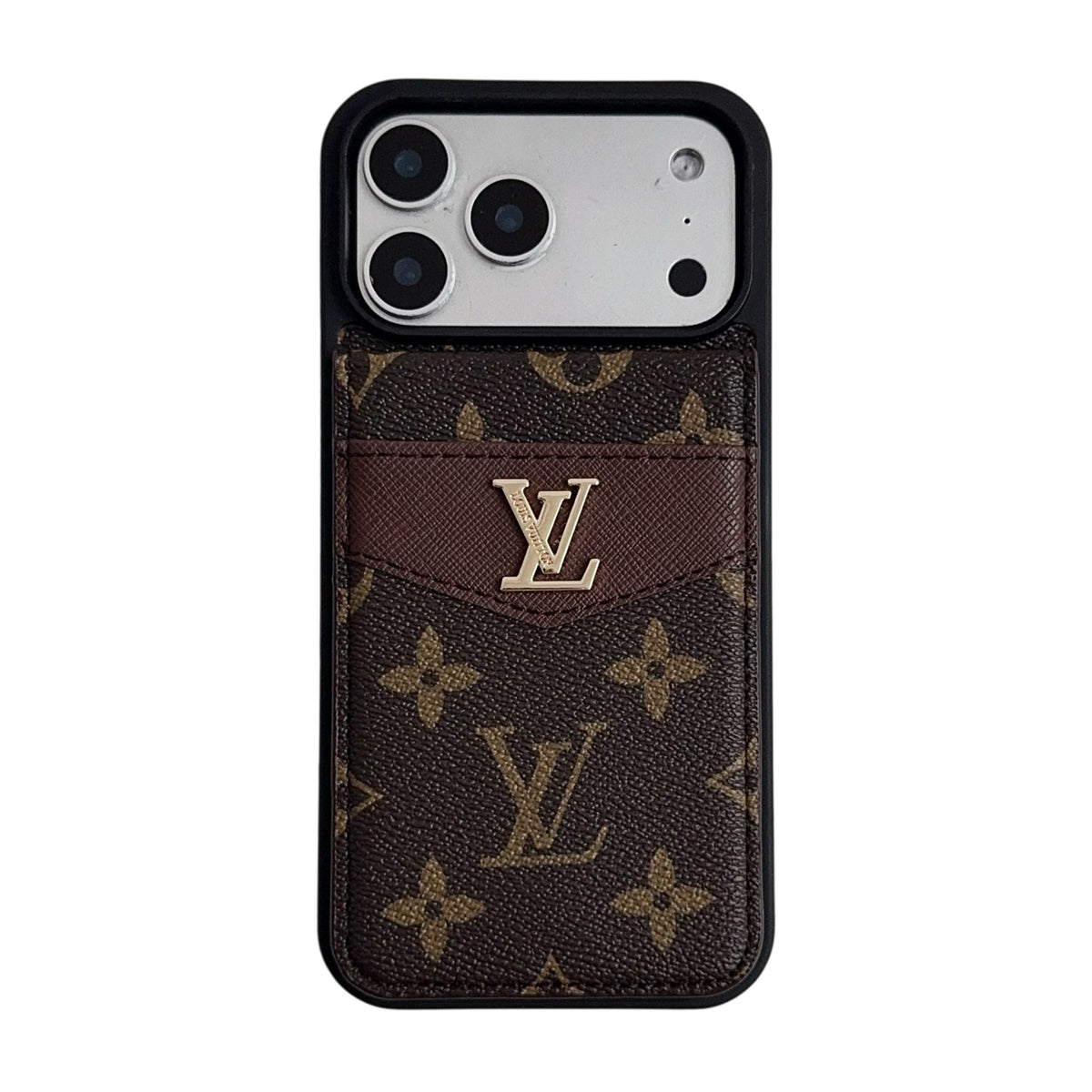Folding Card Holder Louis V Iphone Case 12/13/14/15/16/17/Pro/Pro Max/ Plus/Air