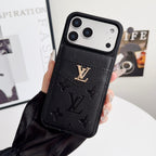 Folding Card Holder Louis V Iphone Case 12/13/14/15/16/17/Pro/Pro Max/ Plus/Air