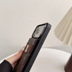 Folding Card Holder Louis V Iphone Case 12/13/14/15/16/17/Pro/Pro Max/ Plus/Air