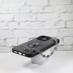 Chrome Hearts Iphone Case For 11 12 13 14 15 Pro Max Plus Series Chain Charm