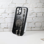 Chrome Hearts Iphone Case For 11 12 13 14 15 Pro Max Plus Series Chain Charm
