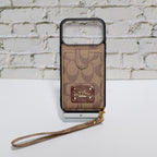 Coach Card Holder Case Iphone 12-17 / Pro / Pro Max / Plus