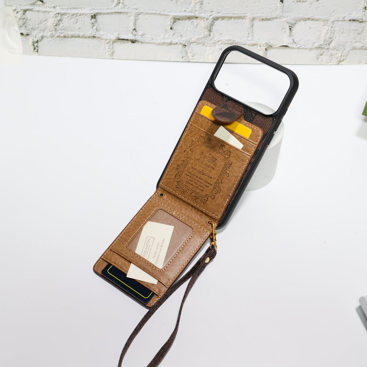 Coach Card Holder Case Iphone 12-17 / Pro / Pro Max / Plus