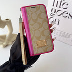 Coach Holster Wallet Case For Iphone 12-17 / Pro / Pro Max / Plus / Air