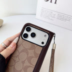Coach Holster Wallet Case For Iphone 12-17 / Pro / Pro Max / Plus / Air