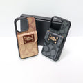 Coach Phone Case Card Holder For 12-16 Pro Max Plus