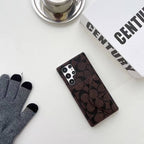 Coach Phone Case For Samsung Galaxy S21 22 23 24 25 Plus Ultra Card Slot