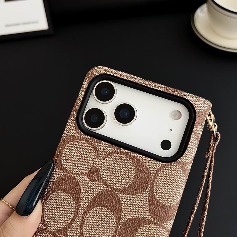 Coach Phone Case Wallet Iphone 17 Series