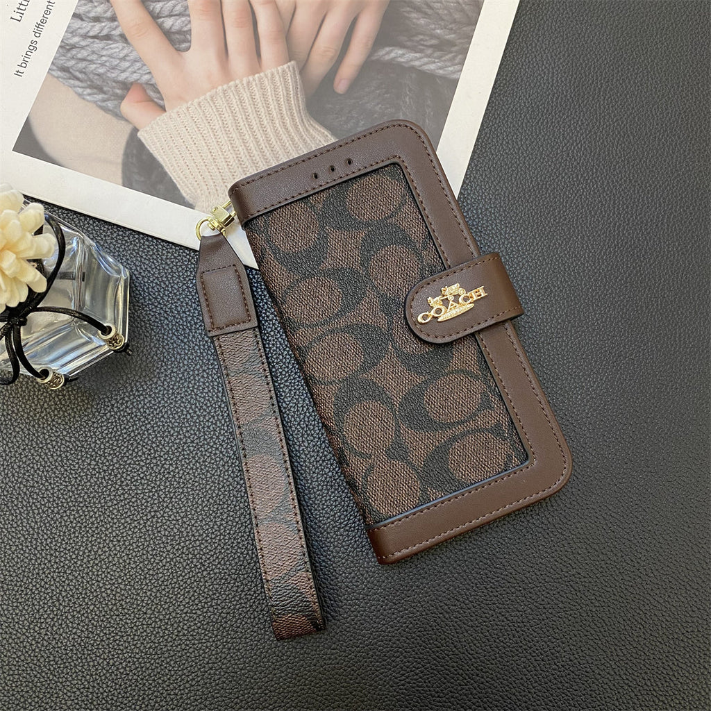 Coach Wallet Iphone Case For 12-16 Pro Max Plus Series