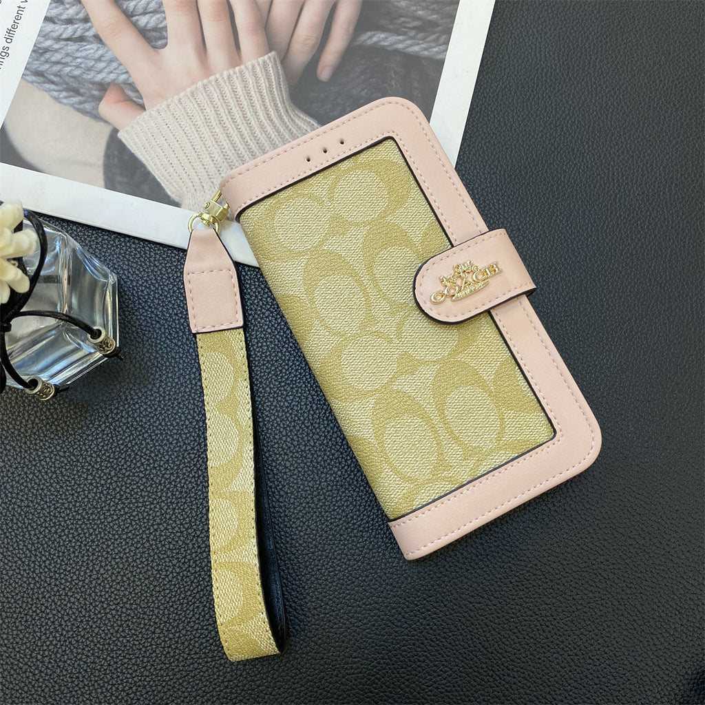 Coach Wallet Iphone Case For 12-16 Pro Max Plus Series