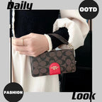 Designer Coach Phone Case Wallet Kickstand Style For Iphone 12 13 14 15 16 17 Pro Max Plus