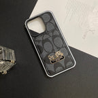 Luxury Coach Phone Case Card Holder Leather For Iphone 11 12 13 14 15 Pro Max