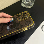 Coach Luxury Phone Case Card Holder Iphone 12 13 14 15 16 Pro Max Plus