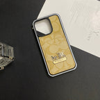 Luxury Coach Phone Case Card Holder Leather For Iphone 11 12 13 14 15 Pro Max
