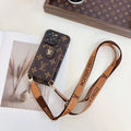 Lv Crossbody Phone Case For Iphone 12-16 Pro Max Plus