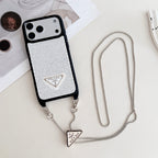 Prada Phone Case On Chain Iphone 12-17 / Pro / Pro Max / Plus / Air
