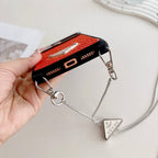 Prada Phone Case On Chain Iphone 12-17 / Pro / Pro Max / Plus / Air