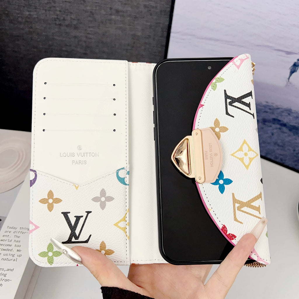 Crossbody Wallet Mini Bag Lv Style Phone Case For Iphone 13-17 / Pro / Pro Max / Plus / Air