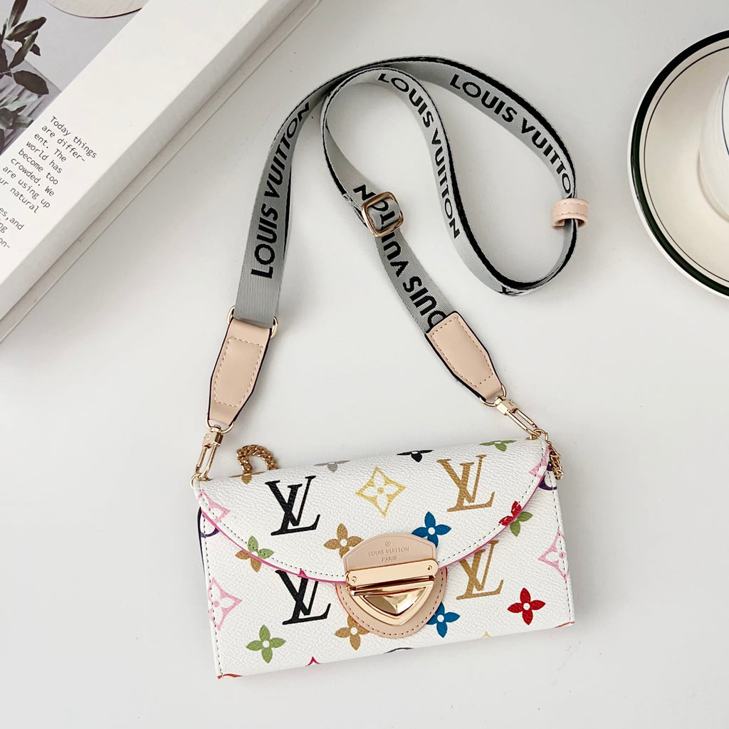 Crossbody Wallet Mini Bag Lv Style Phone Case For Iphone 13-17 / Pro / Pro Max / Plus / Air