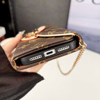 Crossbody Wallet Mini Bag Lv Style Phone Case For Iphone 13-17 / Pro / Pro Max / Plus / Air
