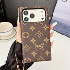 Crossbody Wallet Mini Bag Lv Style Phone Case For Iphone 13-17 / Pro / Pro Max / Plus / Air