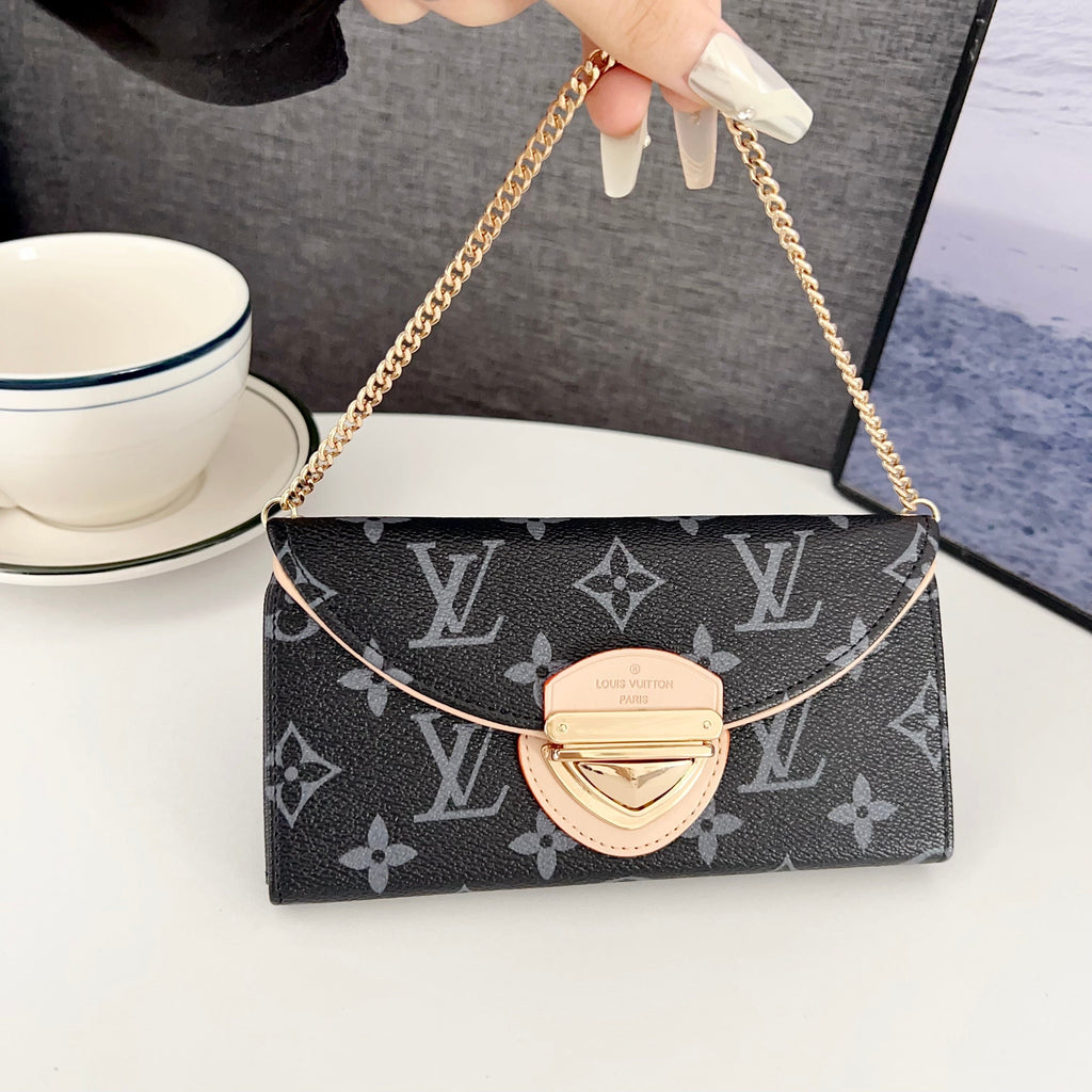 Crossbody Wallet Mini Bag Lv Style Phone Case For Iphone 13-17 / Pro / Pro Max / Plus / Air