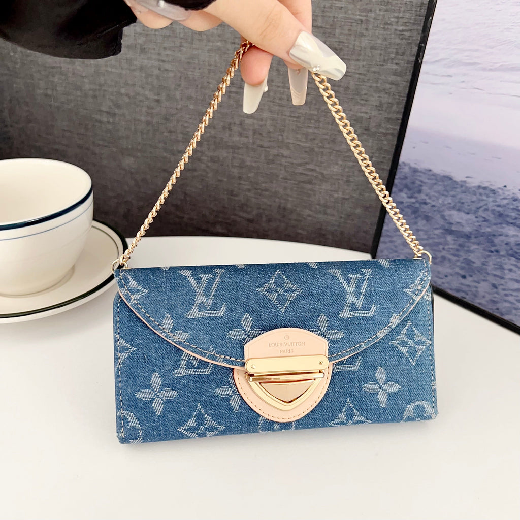 Crossbody Wallet Mini Bag Lv Style Phone Case For Iphone 13-17 / Pro / Pro Max / Plus / Air