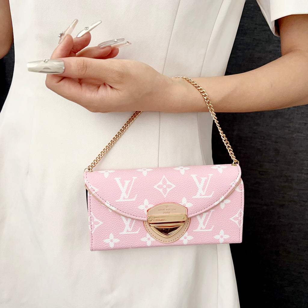 Crossbody Wallet Mini Bag Lv Style Phone Case For Iphone 13-17 / Pro / Pro Max / Plus / Air