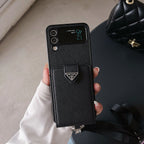 Crossbody Wallet Case Prada Style Samsung Z Flip 3/4/5/6/7